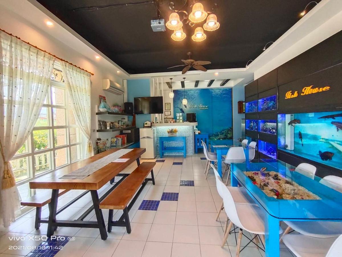 Fish House 宜蘭獨棟別墅 戲水池 生態diy 安農溪自行車 Apartment ตงชาน ภายนอก รูปภาพ