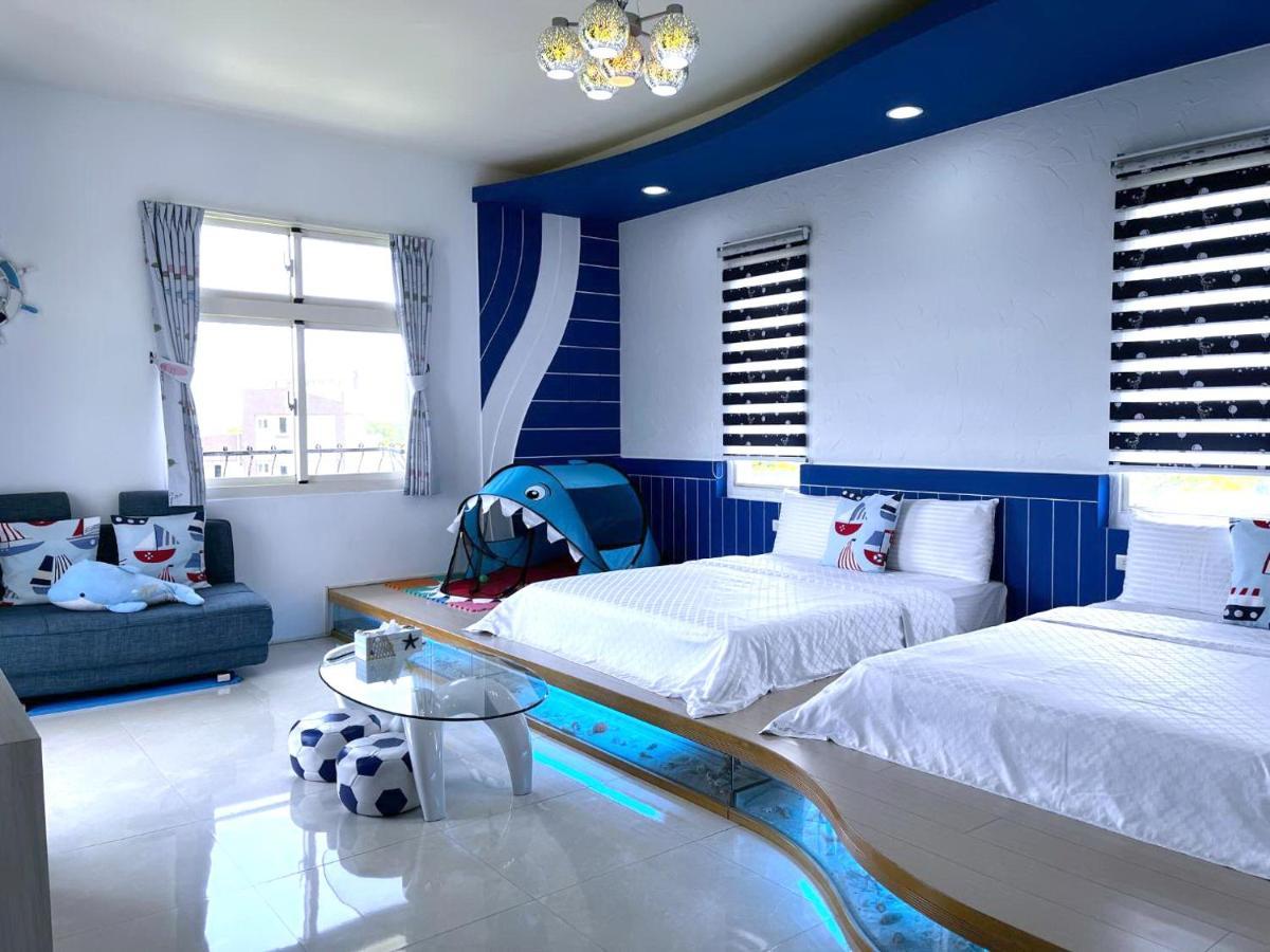 Fish House 宜蘭獨棟別墅 戲水池 生態diy 安農溪自行車 Apartment ตงชาน ภายนอก รูปภาพ