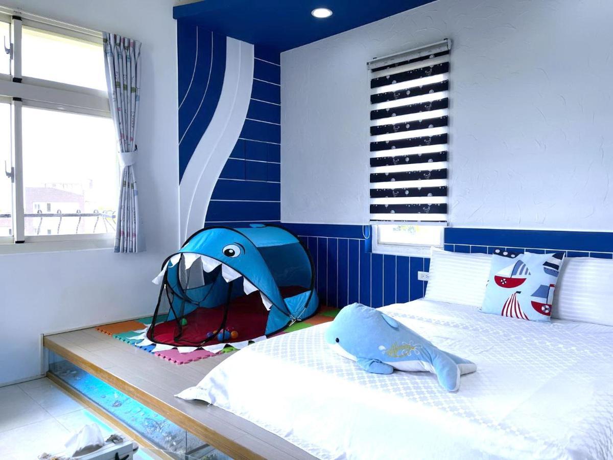Fish House 宜蘭獨棟別墅 戲水池 生態diy 安農溪自行車 Apartment ตงชาน ภายนอก รูปภาพ