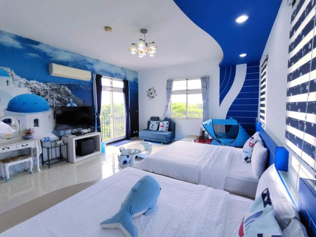Fish House 宜蘭獨棟別墅 戲水池 生態diy 安農溪自行車 Apartment ตงชาน ภายนอก รูปภาพ