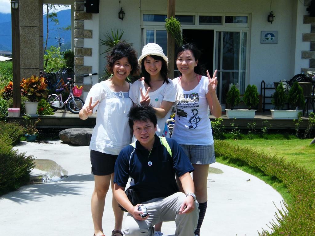 Fish House 宜蘭獨棟別墅 戲水池 生態diy 安農溪自行車 Apartment ตงชาน ภายนอก รูปภาพ
